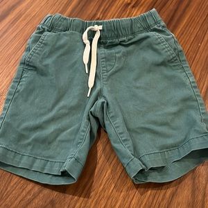 Boys Green Khaki Shorts Size 6-7 / Small